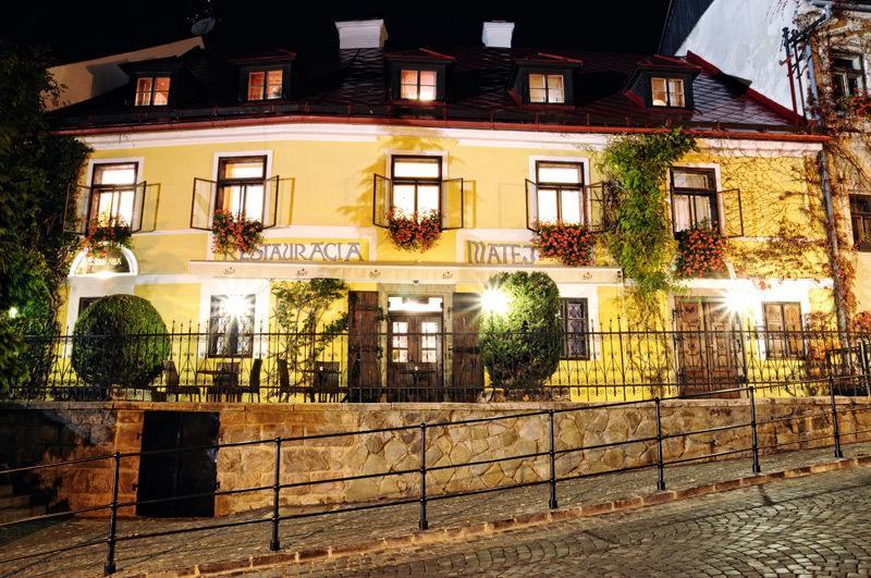Hotel & Penzion Grand Matej Banská Štiavnica Eksteriør bilde